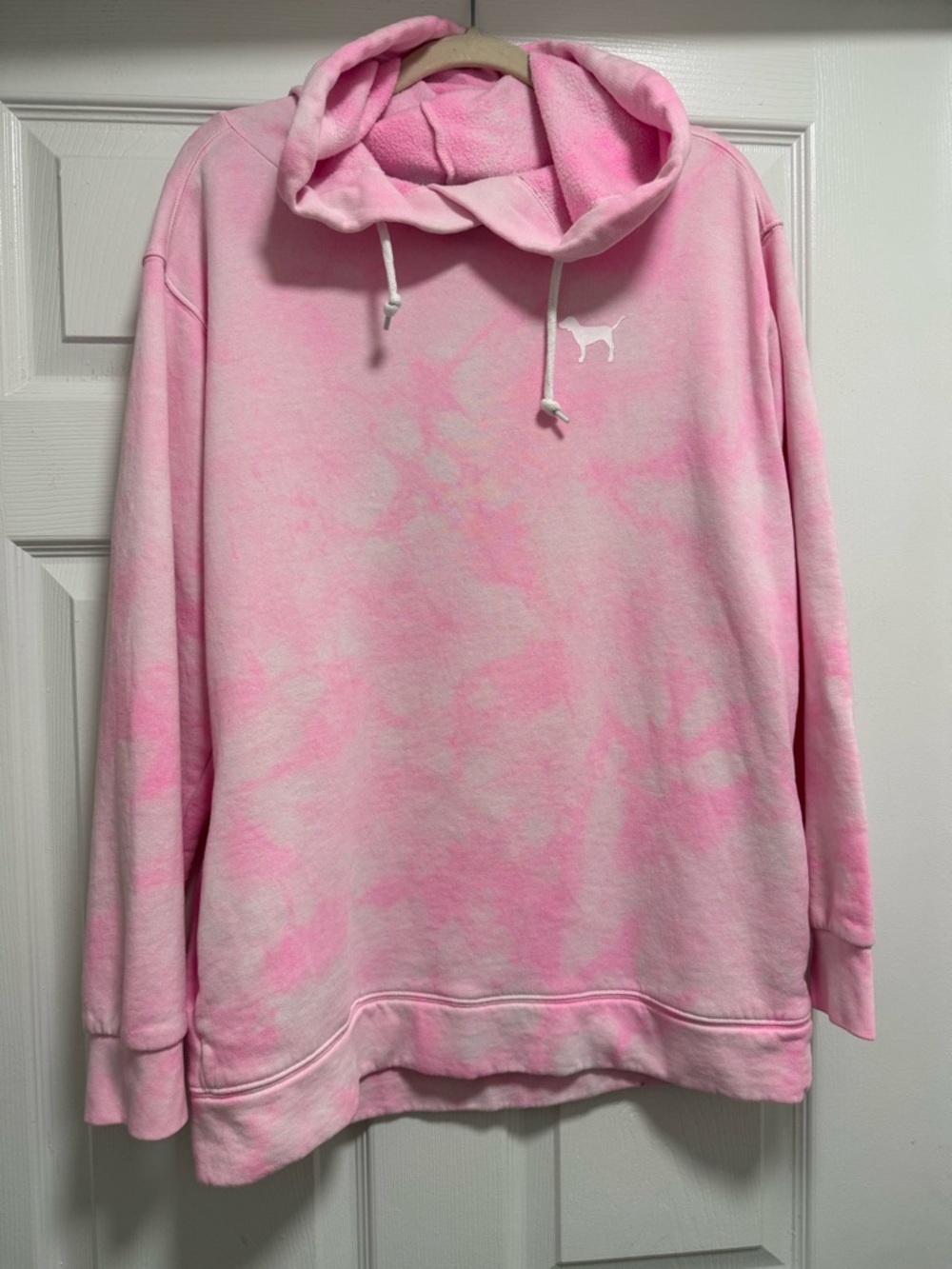 VS PINK Tie-Dye Hoodie Loose Fit Small